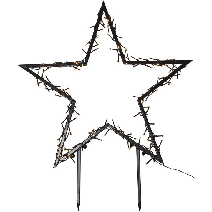 Utomhusdekoration Spiky Svart Star Trading 73 cm – bild 6