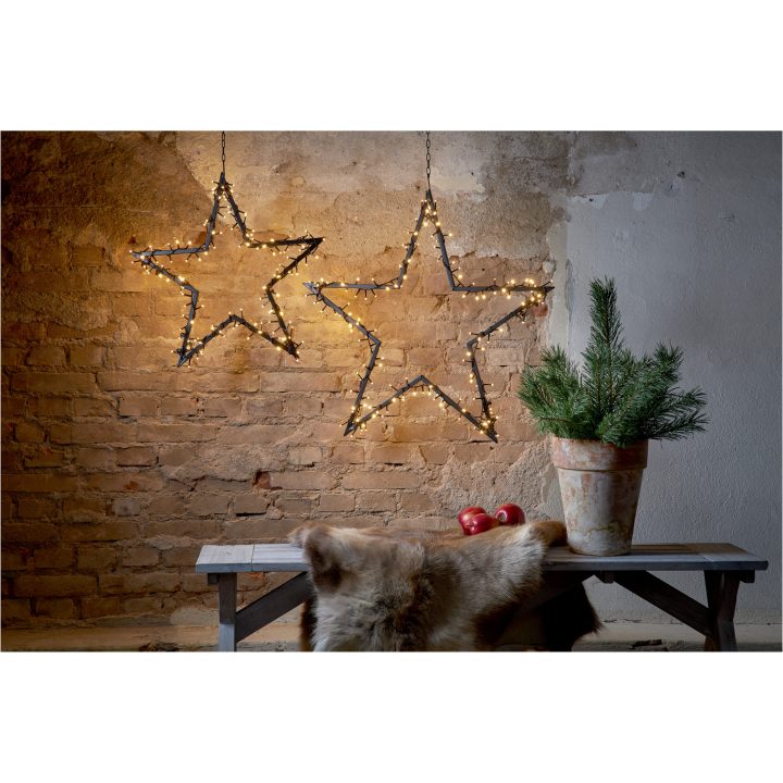 Utomhusdekoration Spiky Svart Star Trading 73 cm – bild 5