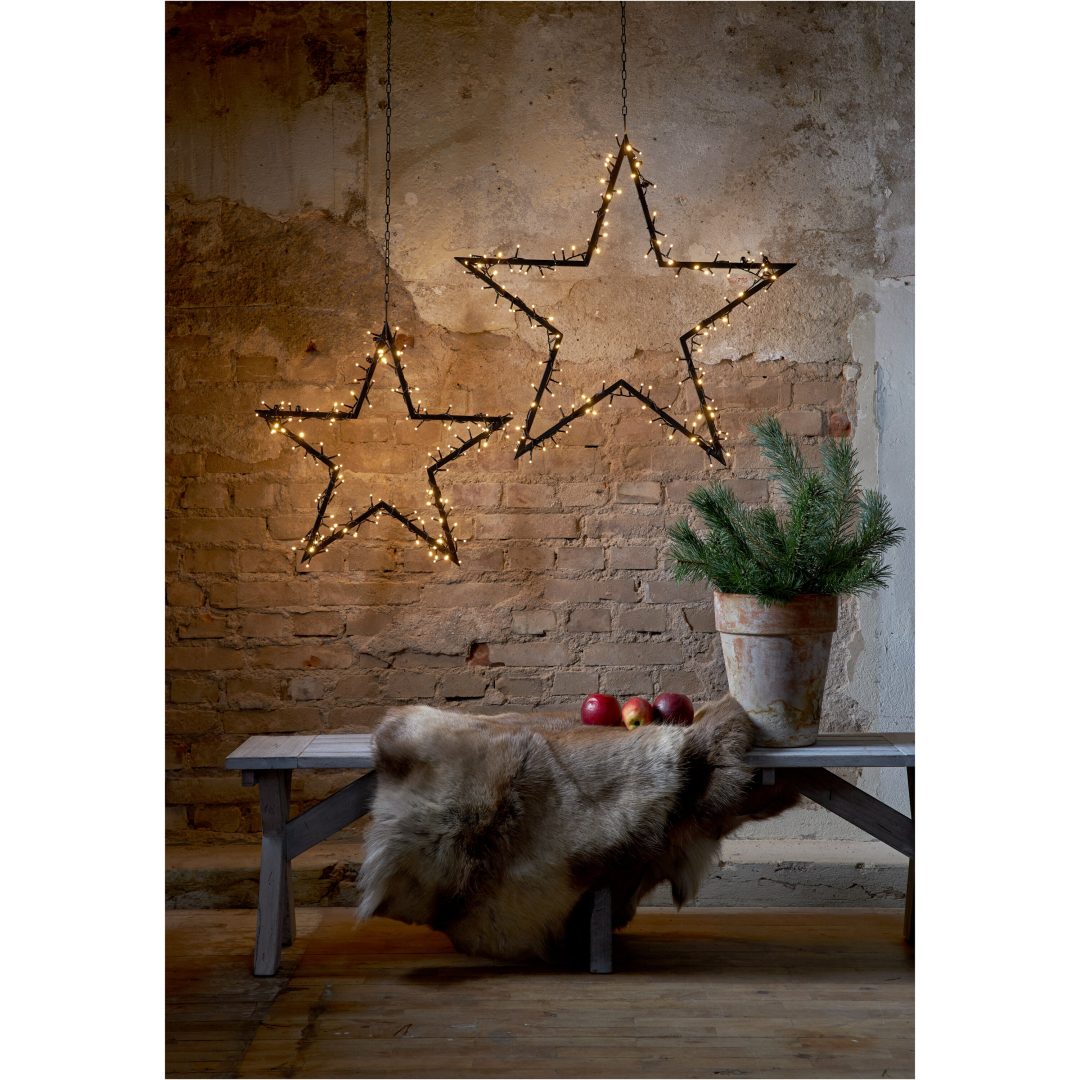 Utomhusdekoration Spiky Svart Star Trading 73 cm – bild 4