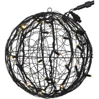 Utomhusdekoration System LED Svart Star Trading