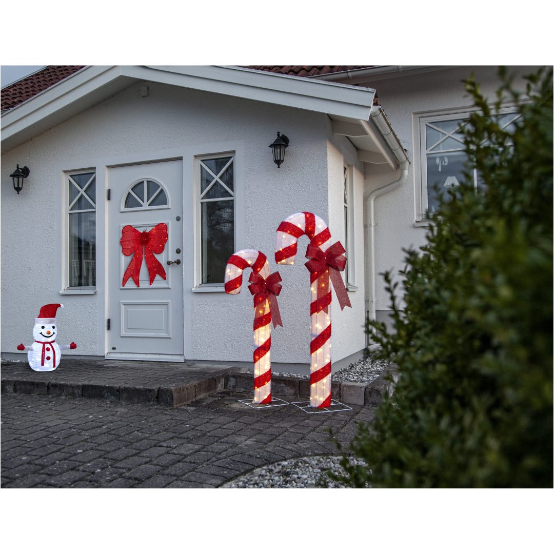 Utomhusdekoration Tecidy Vit Star Trading Tomte – bild 7