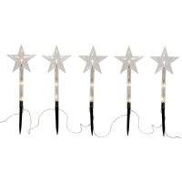 Utomhusdekoration Wandy Transparent Star Trading