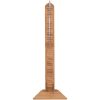 Utomhusdusch massiv teak 70x75x204 cm vidaXL – miniatyr 4