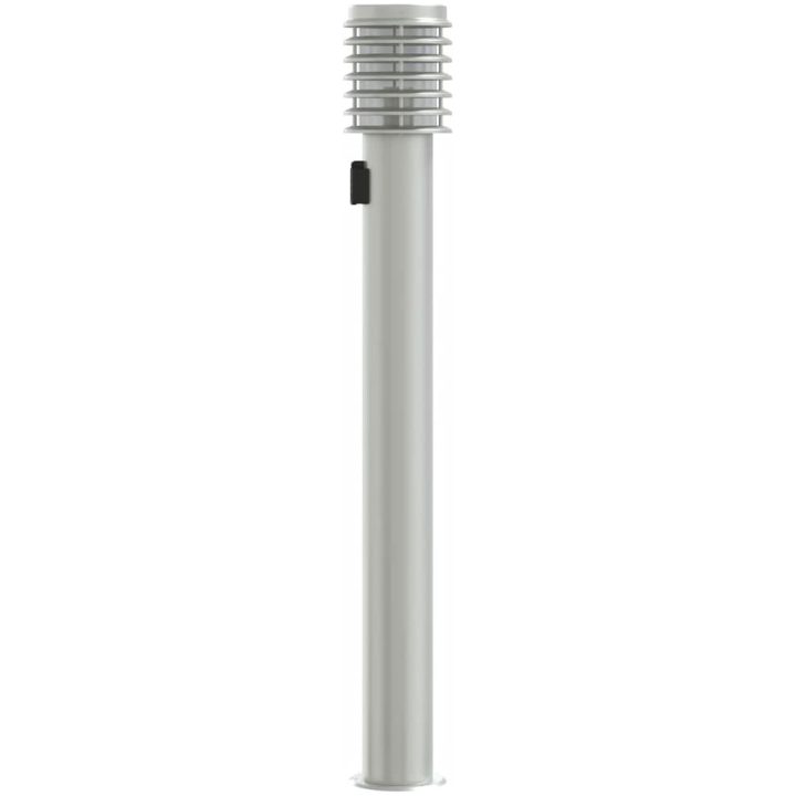 Utomhusgolvlampa med eluttag silver 110 cm rostfritt stål vidaXL – bild 5