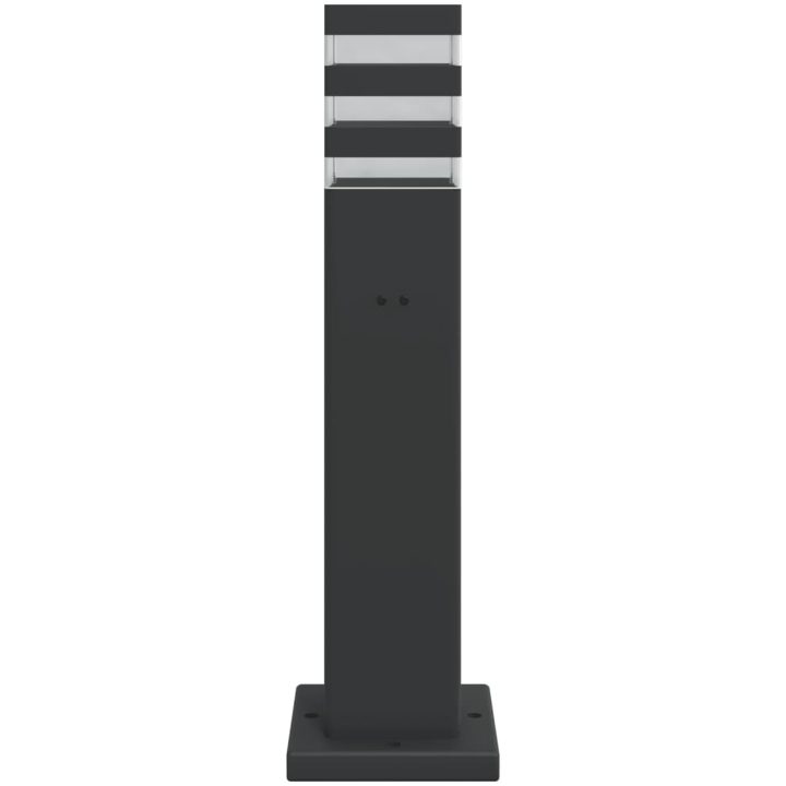 Utomhusgolvlampa med eluttag svart 50 cm aluminium vidaXL 50 cm – bild 4