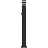 Utomhusgolvlampa med eluttag svart aluminium vidaXL 110 cm – miniatyr 5