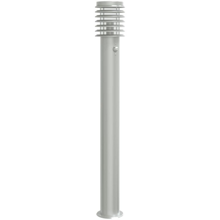 Utomhusgolvlampa med sensor silver 110 cm rostfritt stål vidaXL – bild 2