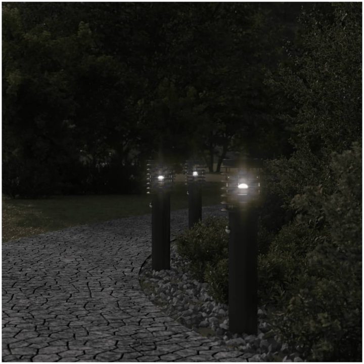 Utomhusgolvlampa med sensor svart 60 cm rostfritt stål vidaXL – bild 3
