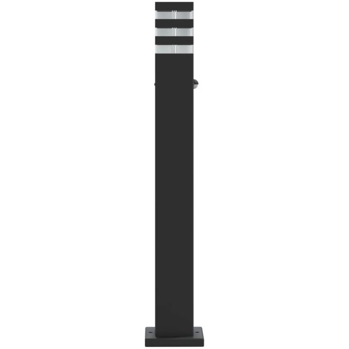 Utomhusgolvlampa med sensor svart 80 cm aluminium vidaXL 80 cm – bild 5