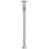 Utomhusgolvlampa silver 100 cm rostfritt stål vidaXL 100 cm – miniatyr 5