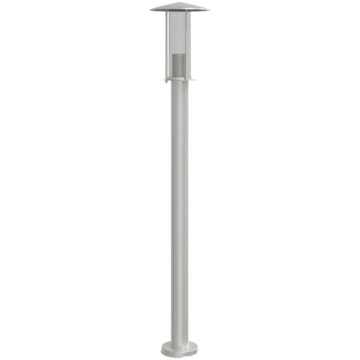 Utomhusgolvlampa silver 100 cm rostfritt stål vidaXL 100 cm – bild 5
