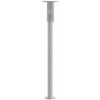 Utomhusgolvlampa silver 100 cm rostfritt stål vidaXL 100 cm – miniatyr 6