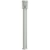 Utomhusgolvlampa silver 110 cm rostfritt stål vidaXL – miniatyr 2