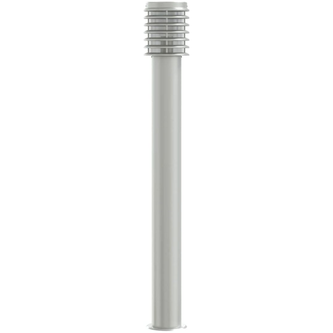 Utomhusgolvlampa silver 110 cm rostfritt stål vidaXL – bild 4