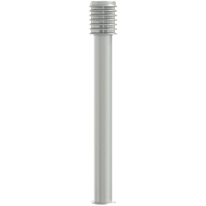 Utomhusgolvlampa silver 110 cm rostfritt stål vidaXL – bild 4
