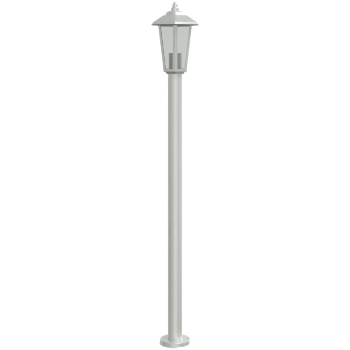 Utomhusgolvlampa silver 120 cm rostfritt stål vidaXL 120 cm – bild 2