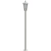 Utomhusgolvlampa silver 120 cm rostfritt stål vidaXL 120 cm – miniatyr 5