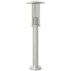 Utomhusgolvlampa silver rostfritt stål vidaXL 60 cm – miniatyr 2