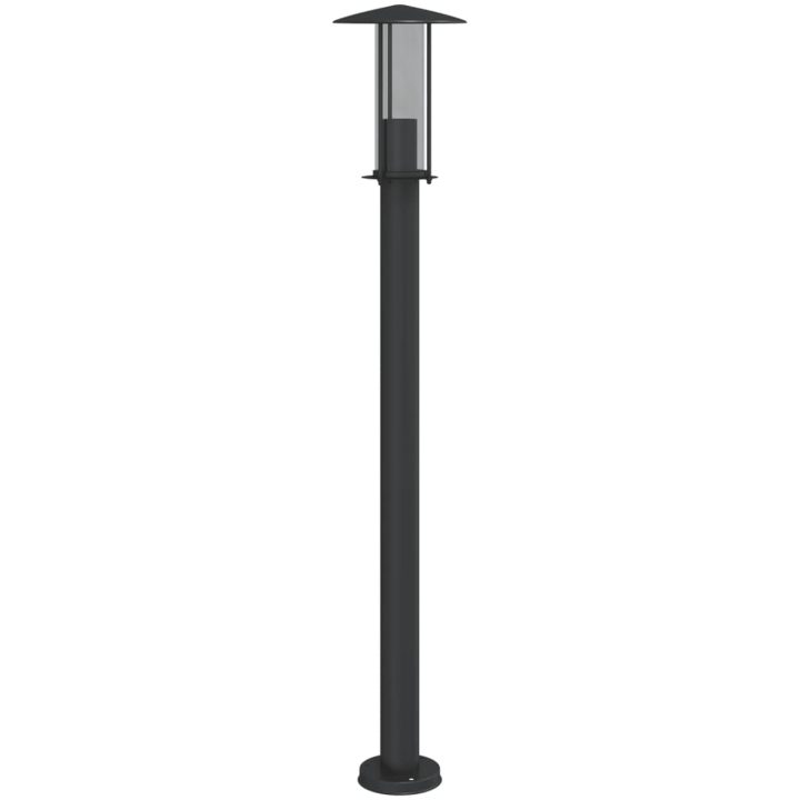 Utomhusgolvlampa svart 100 cm rostfritt stål vidaXL 100 cm – bild 6