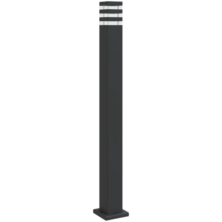 Utomhusgolvlampa svart 110 cm aluminium vidaXL 110 cm – bild 2