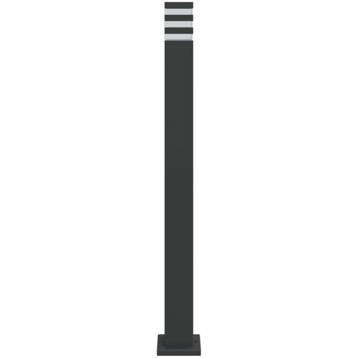 Utomhusgolvlampa svart 110 cm aluminium vidaXL 110 cm – bild 4