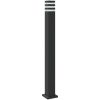 Utomhusgolvlampa svart 110 cm aluminium vidaXL 110 cm – miniatyr 6