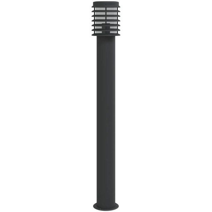 Utomhusgolvlampa svart 110 cm rostfritt stål vidaXL – bild 4