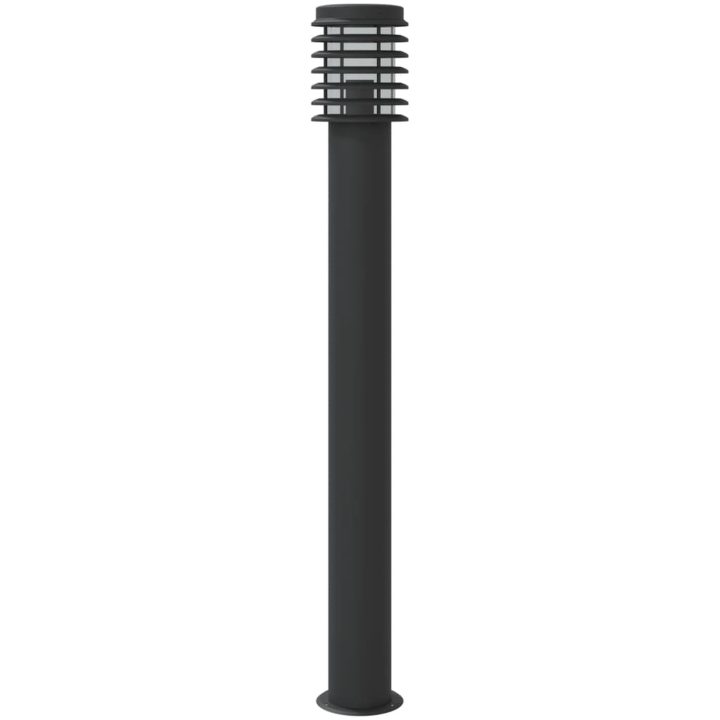 Utomhusgolvlampa svart 110 cm rostfritt stål vidaXL – bild 5