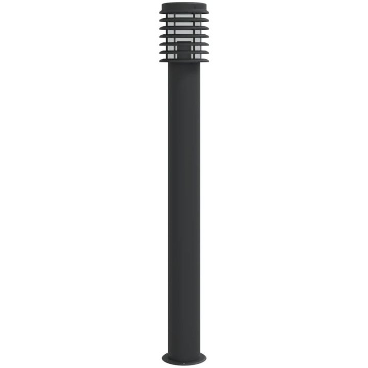 Utomhusgolvlampa svart 110 cm rostfritt stål vidaXL – bild 6