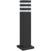 Utomhusgolvlampa svart 50 cm aluminium vidaXL 50 cm – miniatyr 2