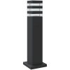 Utomhusgolvlampa svart 50 cm aluminium vidaXL 50 cm – miniatyr 6