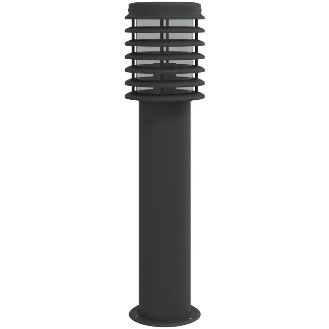 Utomhusgolvlampa svart 60 cm rostfritt stål vidaXL – bild 2