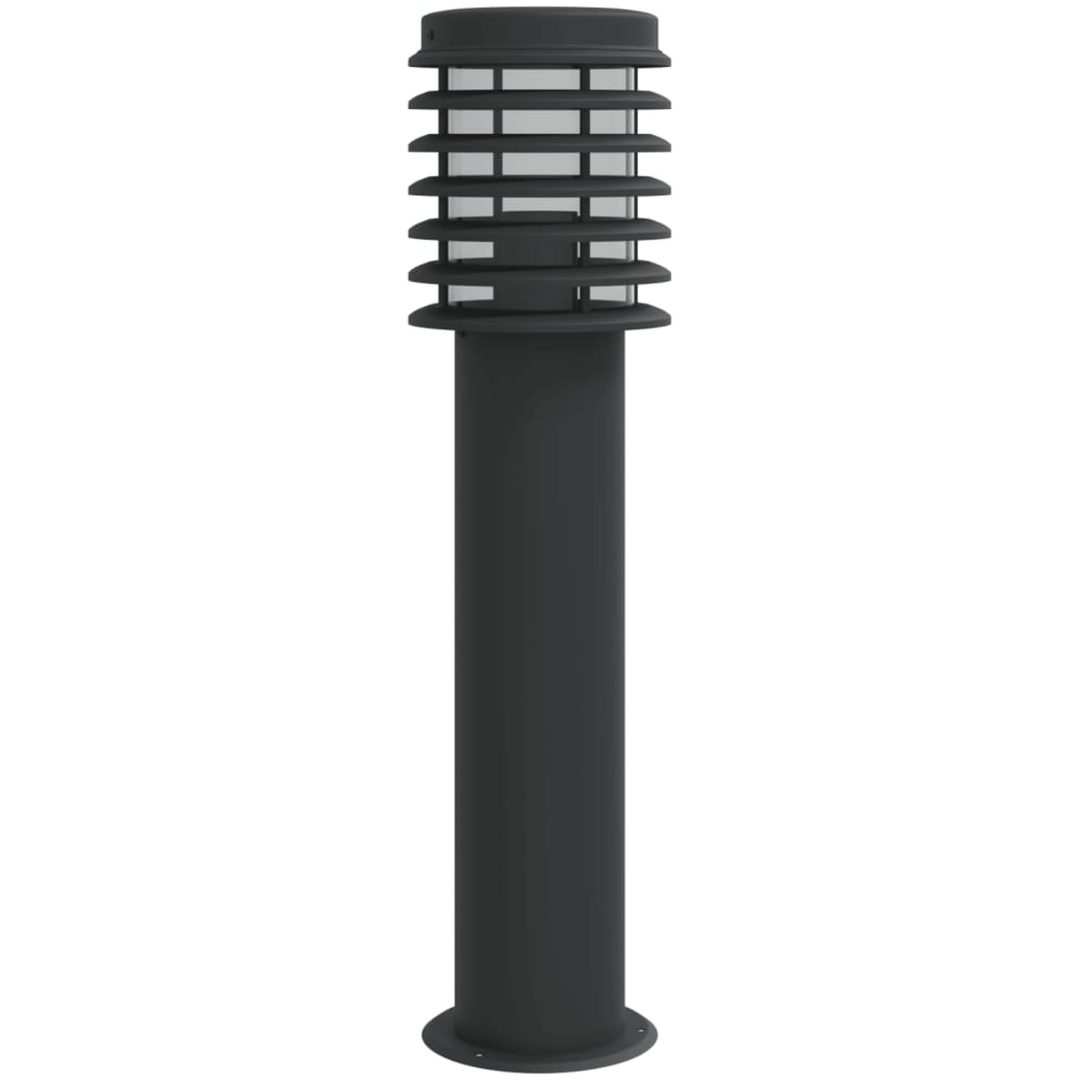 Utomhusgolvlampa svart 60 cm rostfritt stål vidaXL – bild 4