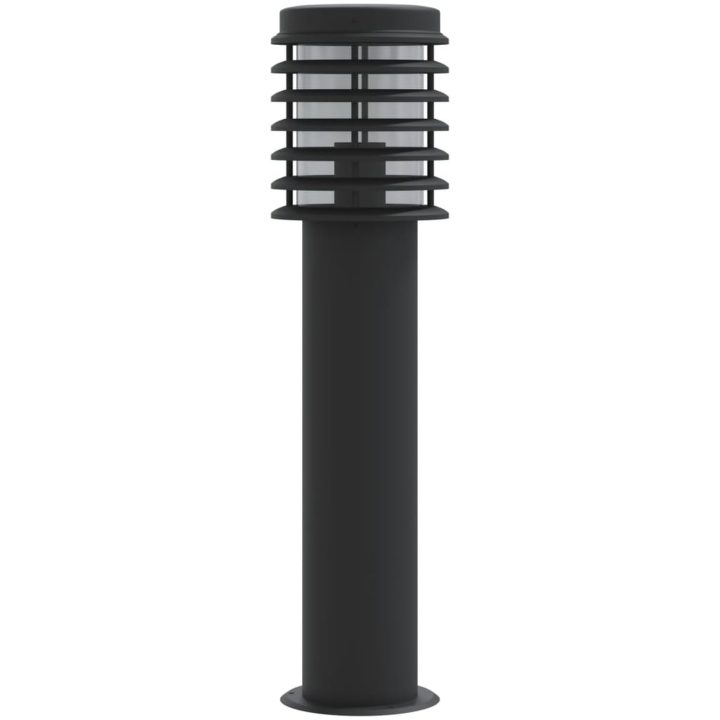 Utomhusgolvlampa svart 60 cm rostfritt stål vidaXL – bild 5