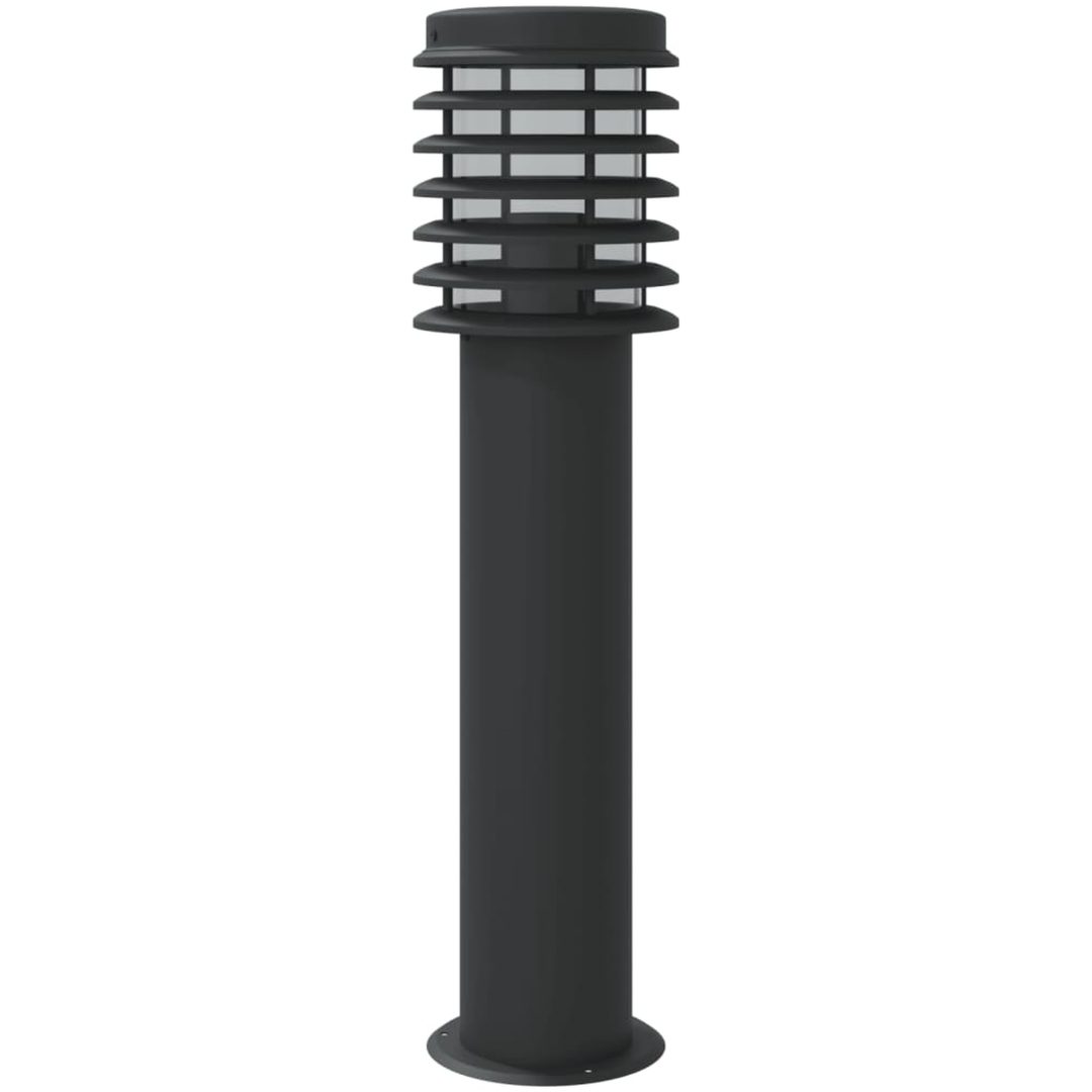 Utomhusgolvlampa svart 60 cm rostfritt stål vidaXL – bild 6