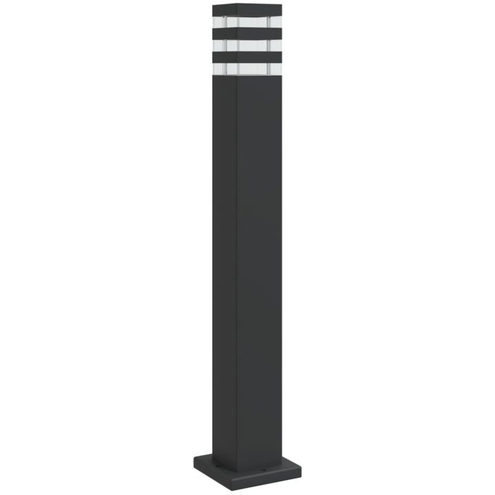 Utomhusgolvlampa svart 80 cm aluminium vidaXL 80 cm – bild 2