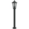 Utomhusgolvlampa svart 80 cm rostfritt stål vidaXL 80 cm – miniatyr 2