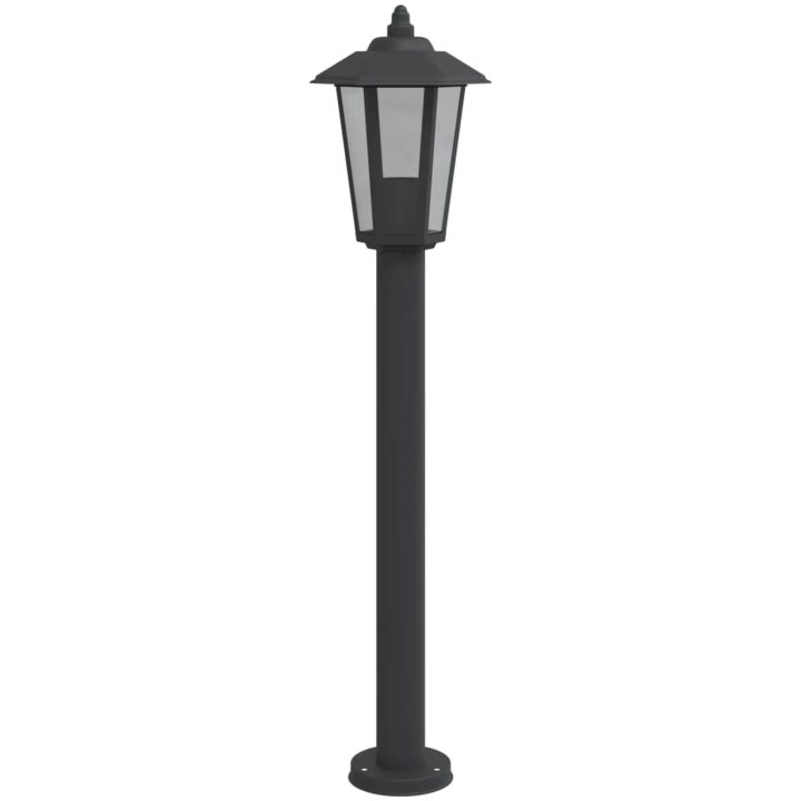 Utomhusgolvlampa svart 80 cm rostfritt stål vidaXL 80 cm – bild 4