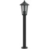 Utomhusgolvlampa svart 80 cm rostfritt stål vidaXL 80 cm – miniatyr 5