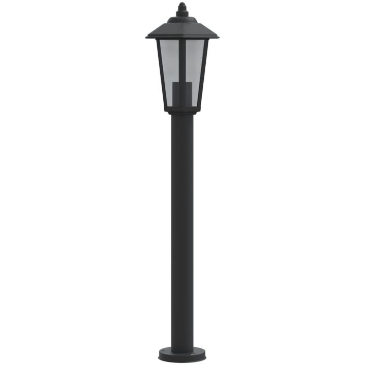 Utomhusgolvlampa svart 80 cm rostfritt stål vidaXL 80 cm – bild 5