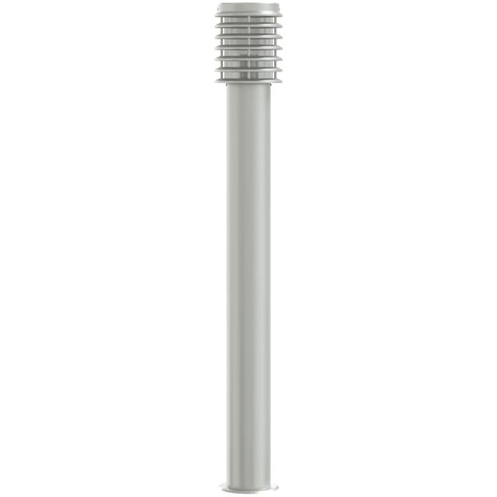 Utomhusgolvlampor 3 st silver 110 cm rostfritt stål vidaXL – bild 4