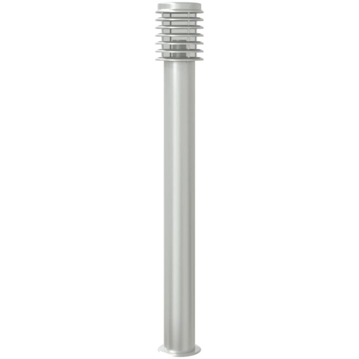 Utomhusgolvlampor 3 st silver 110 cm rostfritt stål vidaXL – bild 5