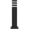 Utomhusgolvlampor 3st svart aluminium vidaXL 50 cm – miniatyr 5