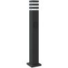 Utomhusgolvlampor med eluttag 3st svart 80 cm aluminium vidaXL 80 cm – miniatyr 6