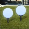 Utomhuslampor 2 st LED 30 cm med markspett vidaXL 30 cm – miniatyr 1