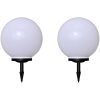 Utomhuslampor 2 st LED 40 cm med markspett vidaXL 40 cm – miniatyr 1