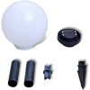 Utomhuslampor 3 st LED med markspett vidaXL 20 cm – miniatyr 5