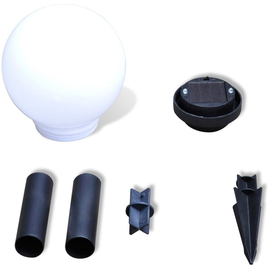 Utomhuslampor 4 st LED 15 cm med markspett vidaXL 15 cm – bild 5