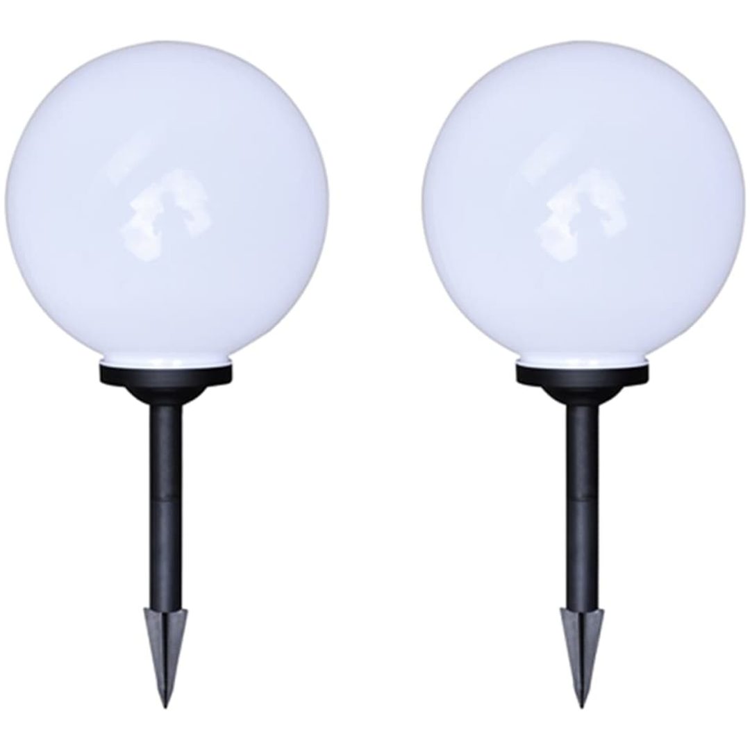 Utomhuslampor 4 st LED med markspett vidaXL 30 cm – bild 2
