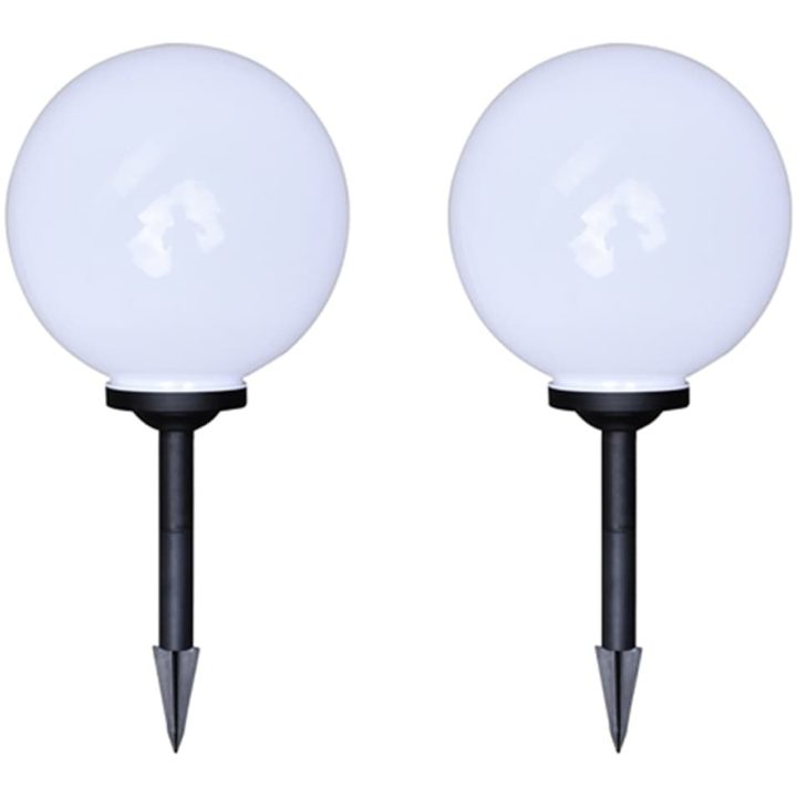 Utomhuslampor 4 st LED med markspett vidaXL 30 cm – bild 2